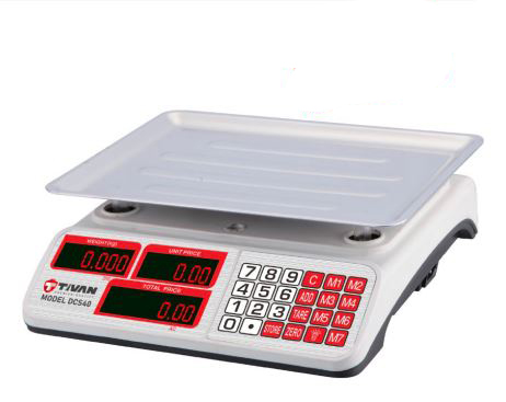ترازو فروشگاهی دیجیتال 40 کیلوگرمی تیوان مدل DCS40