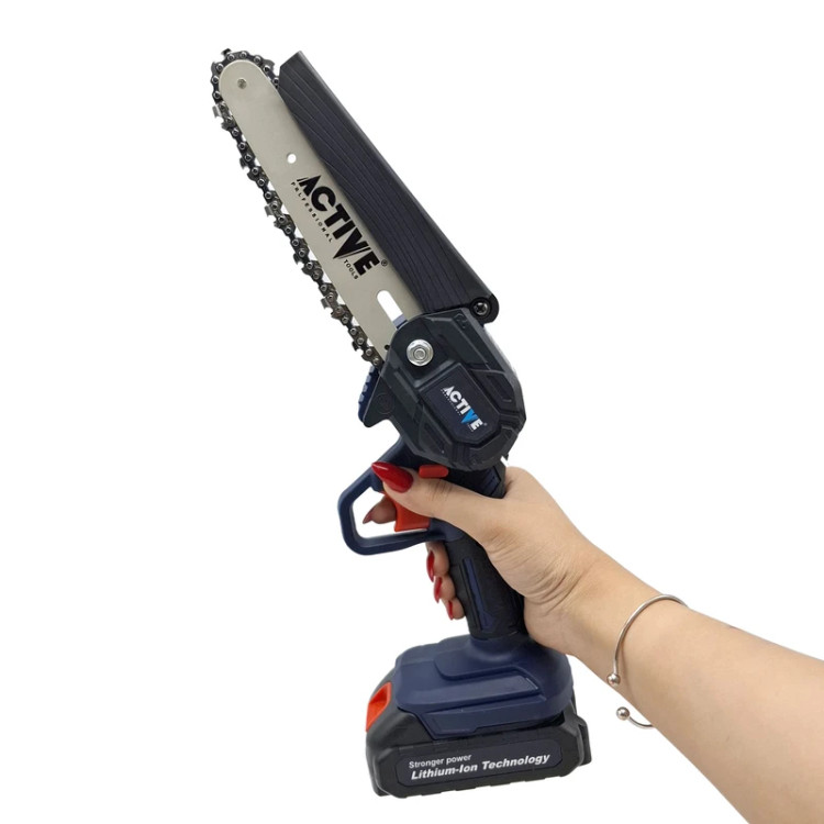 اره زنجیری شارژی اکتیو مدل AC33150L ظرفیت ۲۱ ولت براشلس