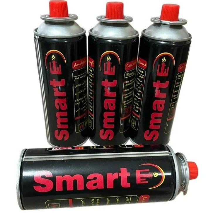 کپسول گاز مسافرتی SMART گاز بوتان تصفیه شده 400 میلی لیتر